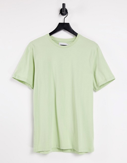 Topman oversize fit organic cotton t-shirt in light green