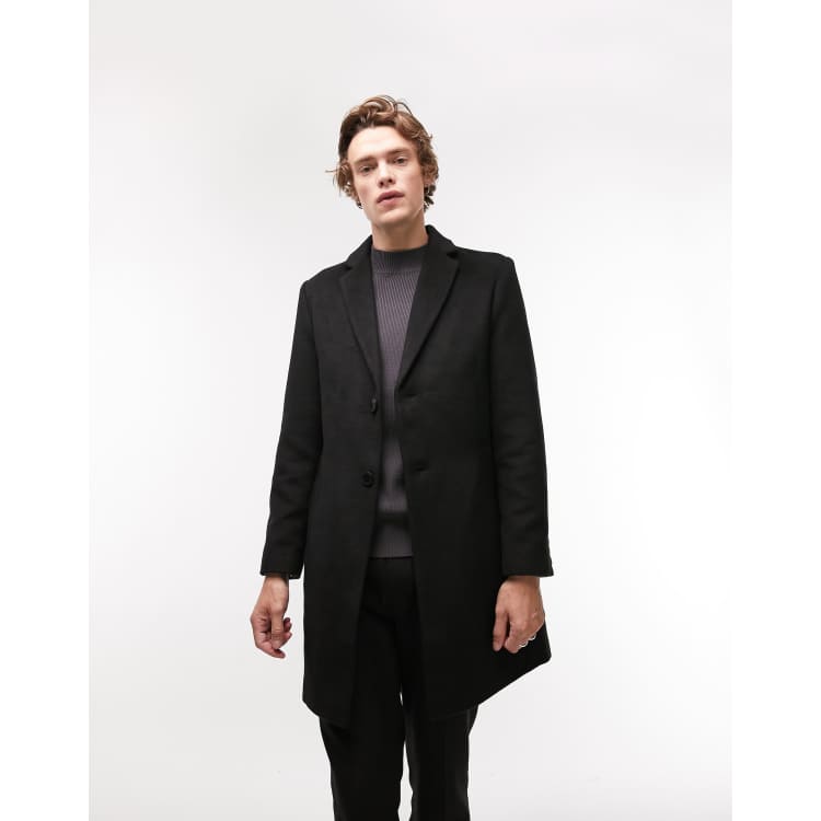 Topman shop wool overcoat