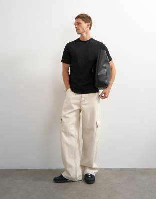 Topman Classic Fit T-shirt In Black