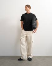 Topman classic fit t-shirt in black