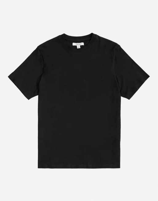 Topman classic fit t-shirt in black, 6 of 7