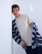 Topman classic fit t-shirt in ecru