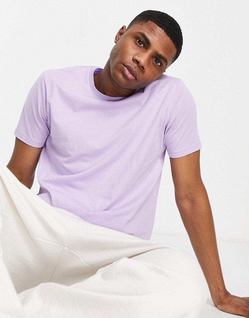 logik barmhjertighed direkte Topman classic fit t-shirt in lilac - LILAC-Purple | Compare | Closer