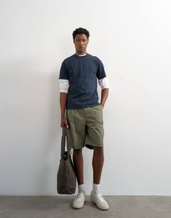 Classic fit t-shirt in navy