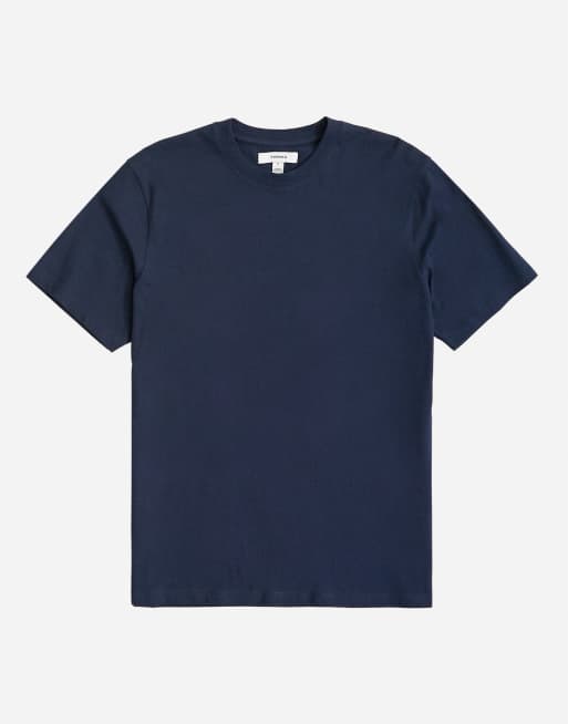 Topman classic fit T-shirt in navy, 6 of 7