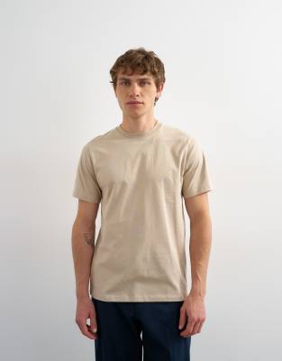 Topman Classic Fit T-shirt In Brown