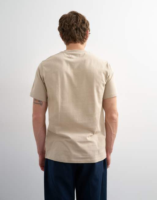 Topman classic fit T-shirt in stone, 5 of 5