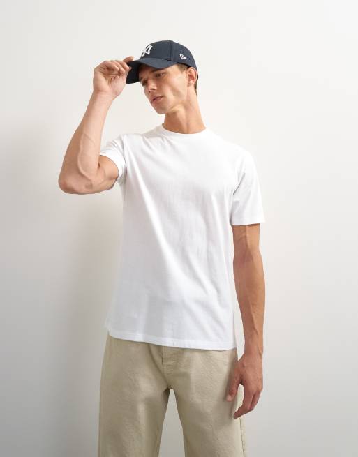 Topman classic fit t-shirt in white, 3 of 7