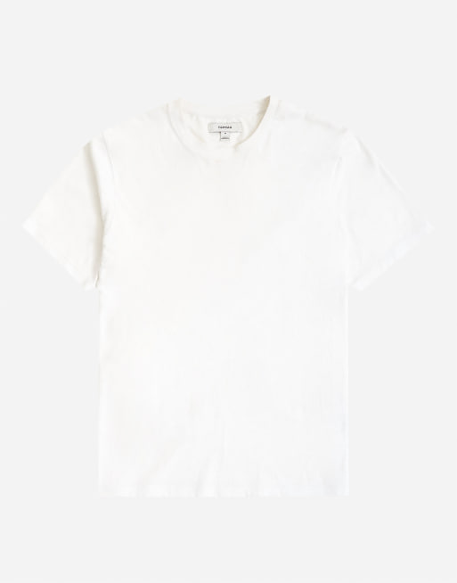 Topman classic fit t-shirt in white, 6 of 7