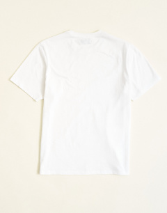 Model wearing Classic fit t-shirt in white