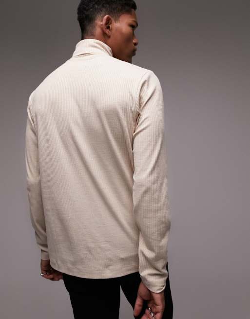 トップス STONE  20AW Roll-Neck Rib Knit-XXL Stone Island Roll Neck Rib Knit Pullover - DeeCee style