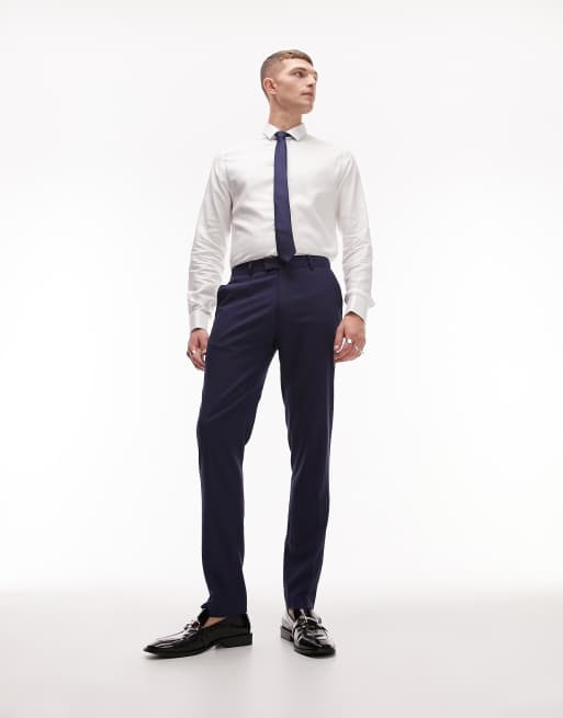 Topman blue sale chinos