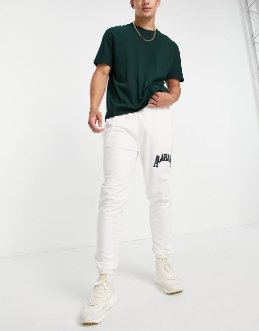 Topman co ord alabama print joggers in grey ASOS