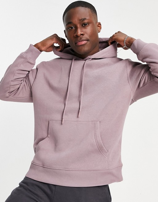 Topman co-ord hoodie in purple