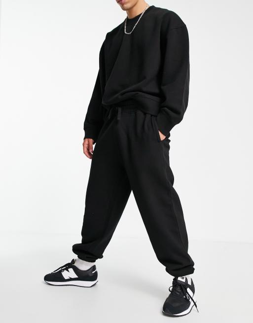 Topman co-ord oversized joggers in black | ASOS