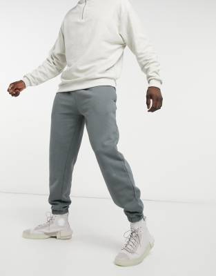 mens grey oversized joggers