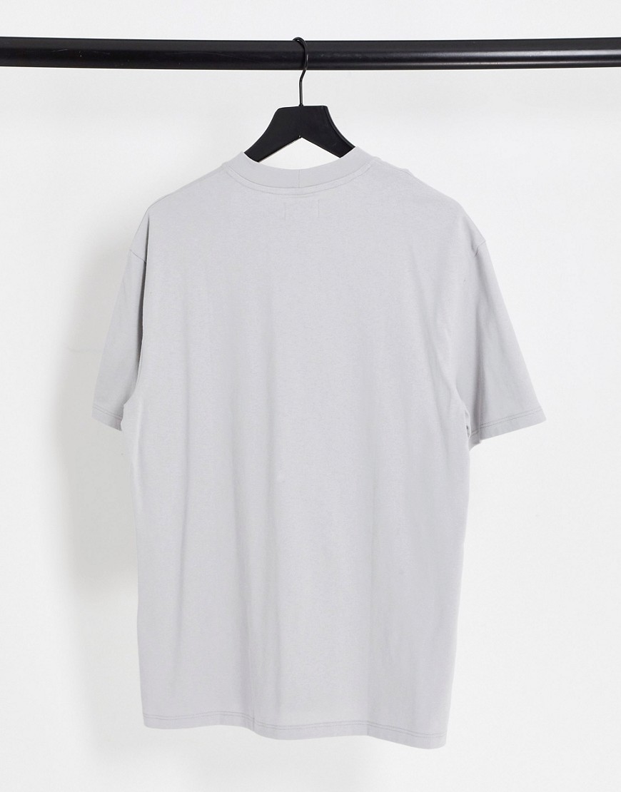 Confezione da 3 t-shirt oversize kaki, pietra e grigio chiaro-Multicolore - Topman T-shirt donna  - immagine3