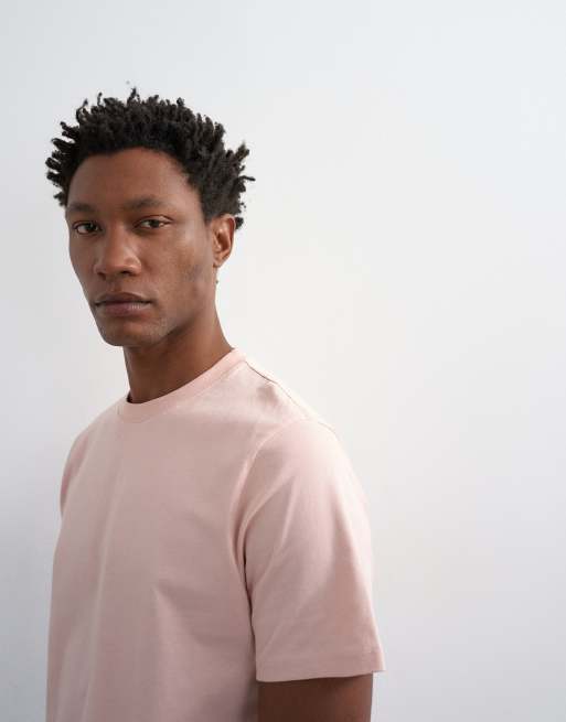 Topman - Confezione da 3 T-shirt vestibilità classica blu navy, écru e rosa, 2 di 5