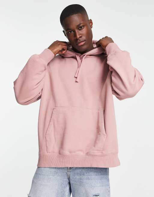 Topman coordinating oversized hoodie in lilac