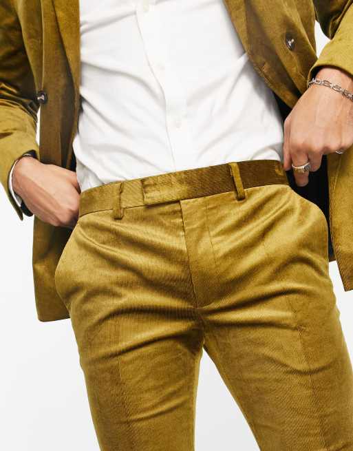 Super skinny hot sale corduroy pants mens