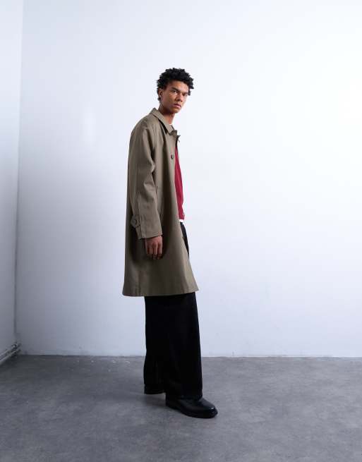 Topman cotton jacket in khaki, 3 of 5