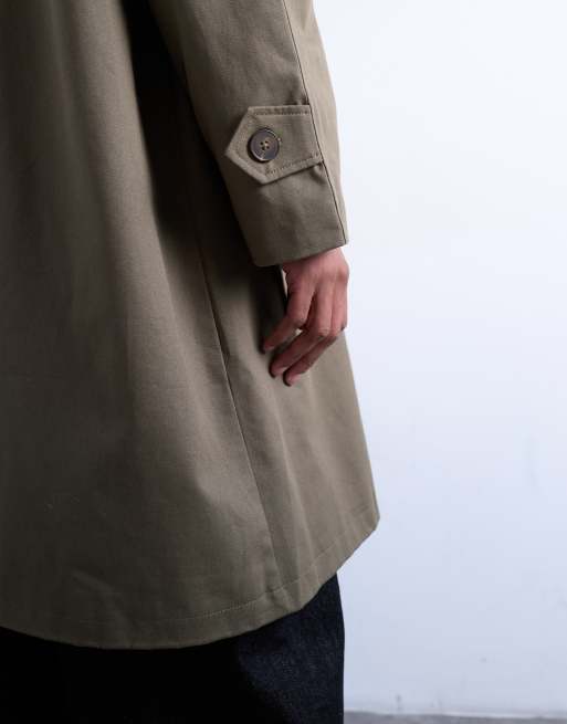 Topman cotton jacket in khaki, 4 of 5