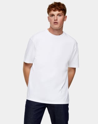 topman white oversized t shirt