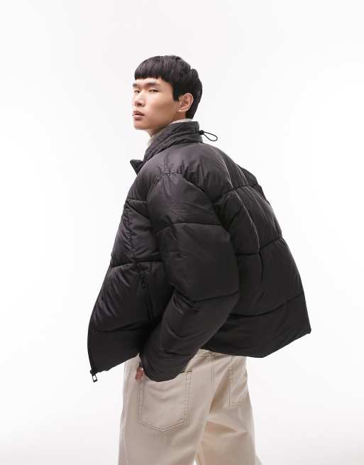 Cropped quilted 2025 puffer jacket