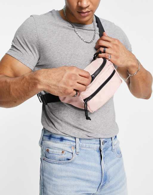 Topman crossbody bag in pink