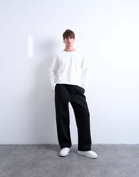 Topman – Czarne joggersy o fasonie skater - view 1