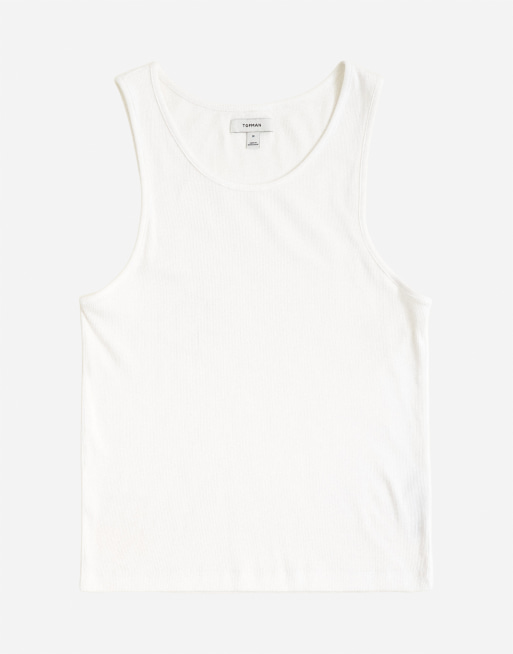 Topman - Débardeur côtelé - Blanc, 6 de 7
