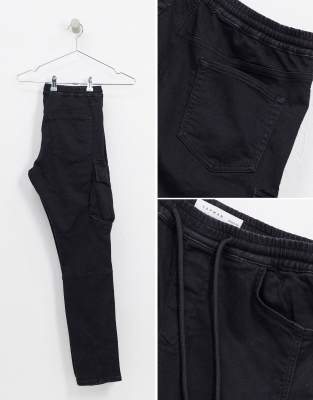 topman denim joggers