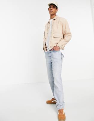 stone denim jacket mens