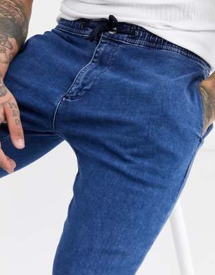 topman denim joggers