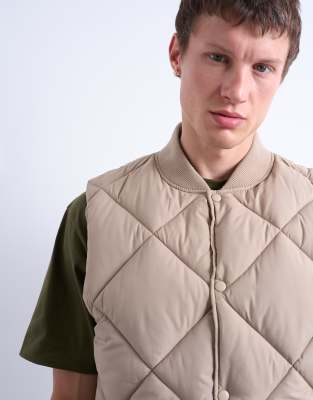 トップス STONE  navy vest Navy Quarter Zip Vest – Primo Golf Apparel