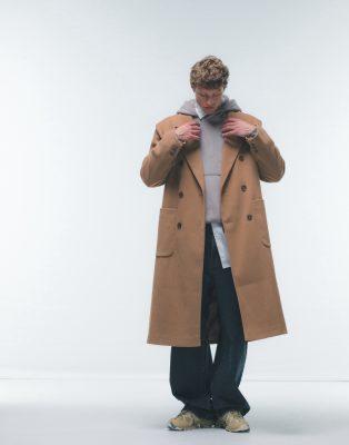 Topman double clearance breasted trench coat