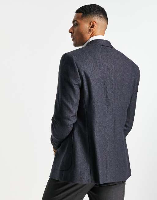 Topman hotsell grey blazer