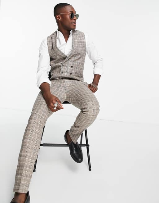 Double Breasted Suit With Waistcoat Topman Double Breasted Suit