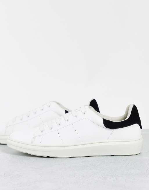 Topman - Drake - Sneakers met dikke zool in wit 