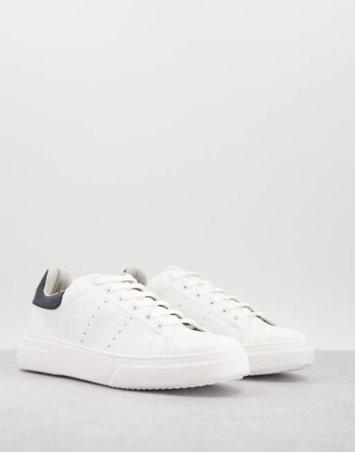 Topman Drone white PU sneakers | ASOS