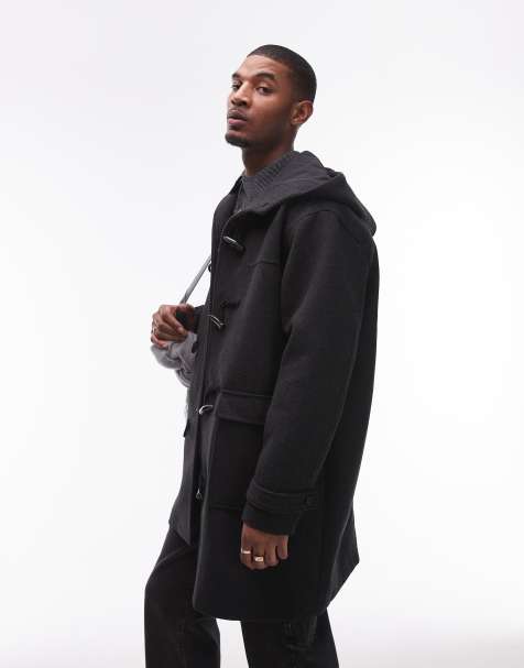Topman – Dufflecoat in Anthrazit - view 1