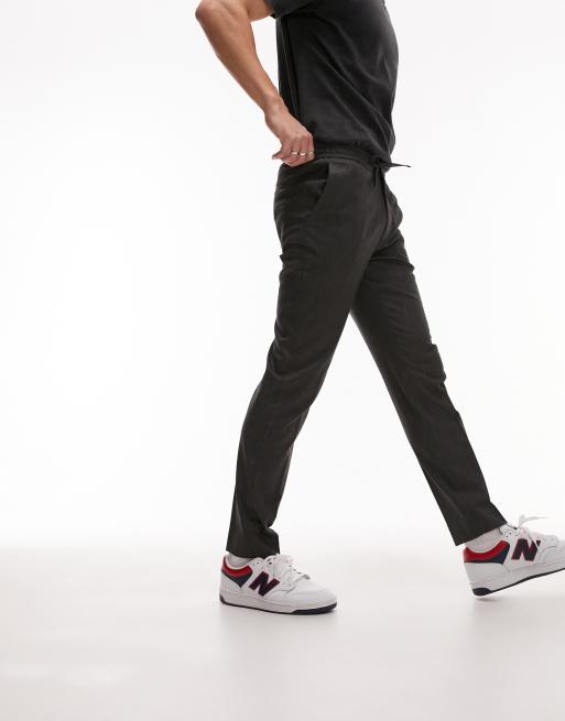 Topman – Elegante Hose in Anthrazit mit elastischem Bund und engem Schnitt, 2 von 5