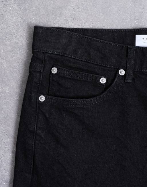 Topman – Eng geschnittene Stretchjeans in Schwarz, 5 von 7