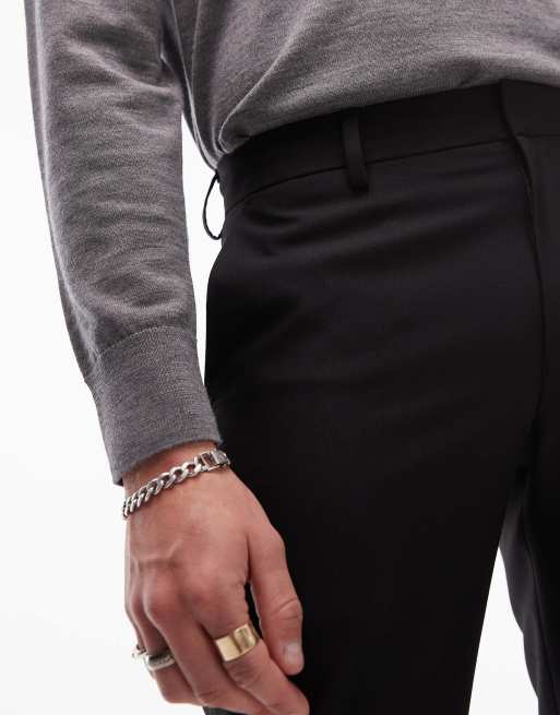 Topman – Enge Anzughose in Schwarz, 4 von 5