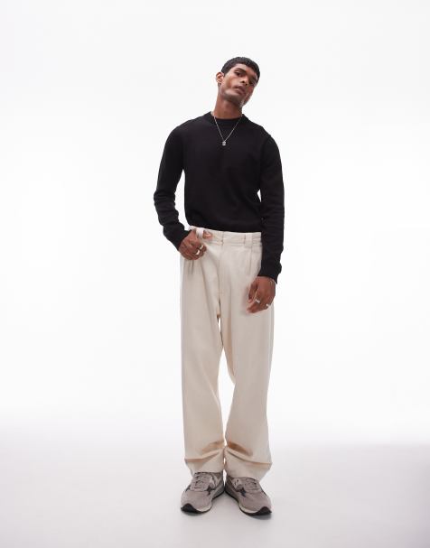 Topman - Essential - Pull ras de cou - Noir - view 1