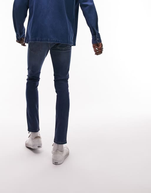 Topman jeans spray store on