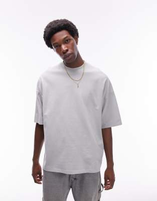 Topman extreme oversized fit t-shirt in light sage | ASOS