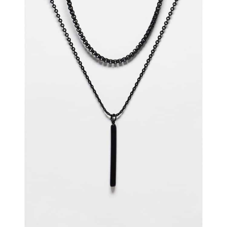 Fabric hot sale chain necklace