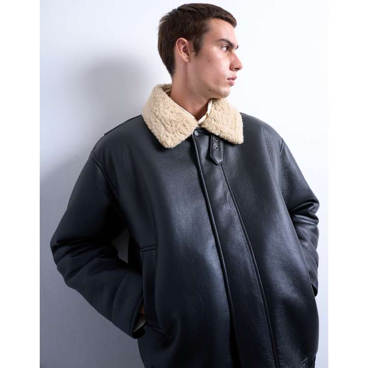 ジャケット・アウター Faux Shearling Lined Bomber Jacket Supreme Faux Shearling Lined Bomber Jacket (FW25) - $268