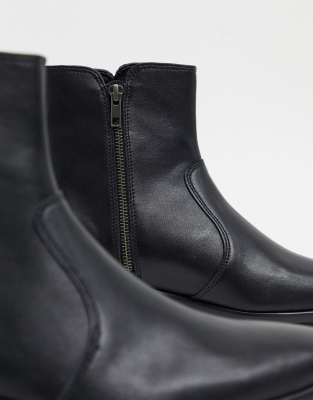 synthetic leather work boots